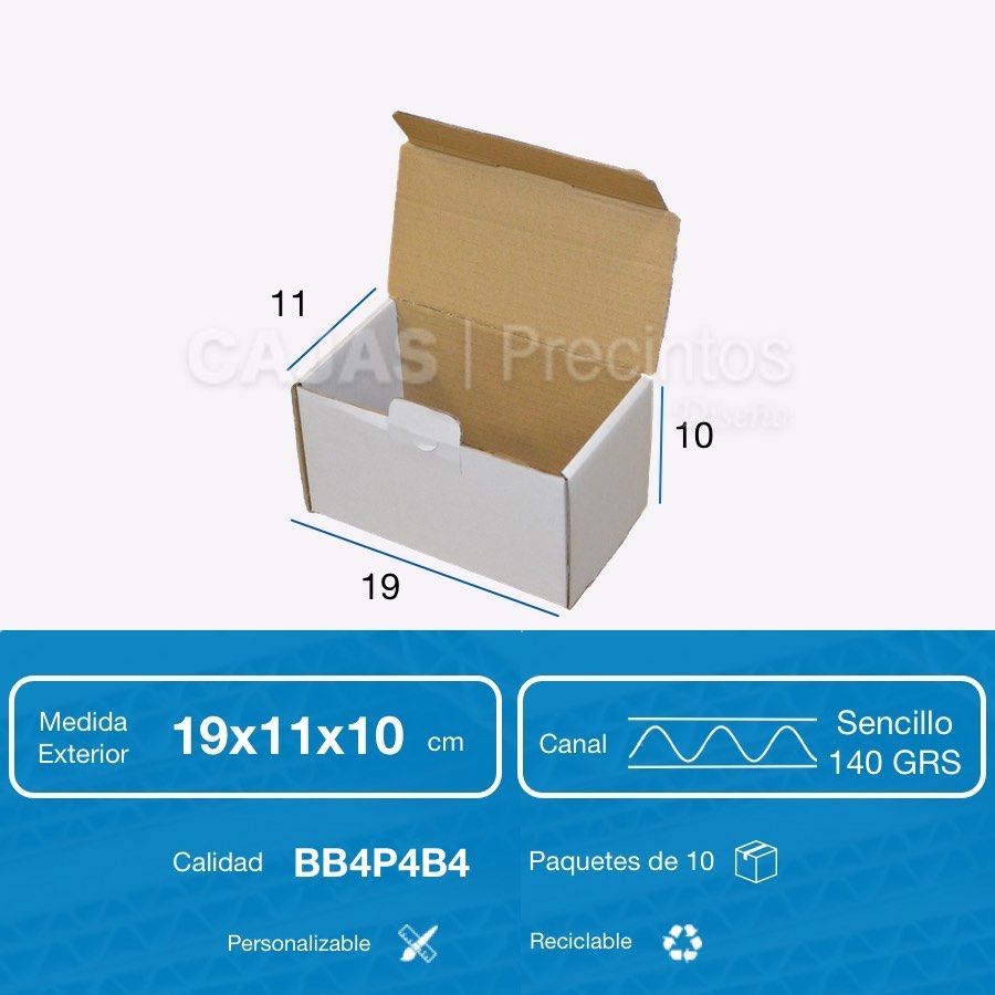 Cajas para envíos - 10 x 10 x 10 cm