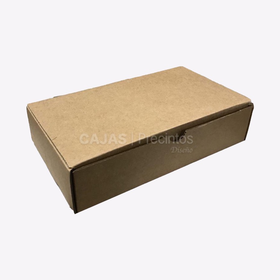 Caja de Cartón 38x22.5x12 cm Automontable con Tapa - Cajas y Precintos