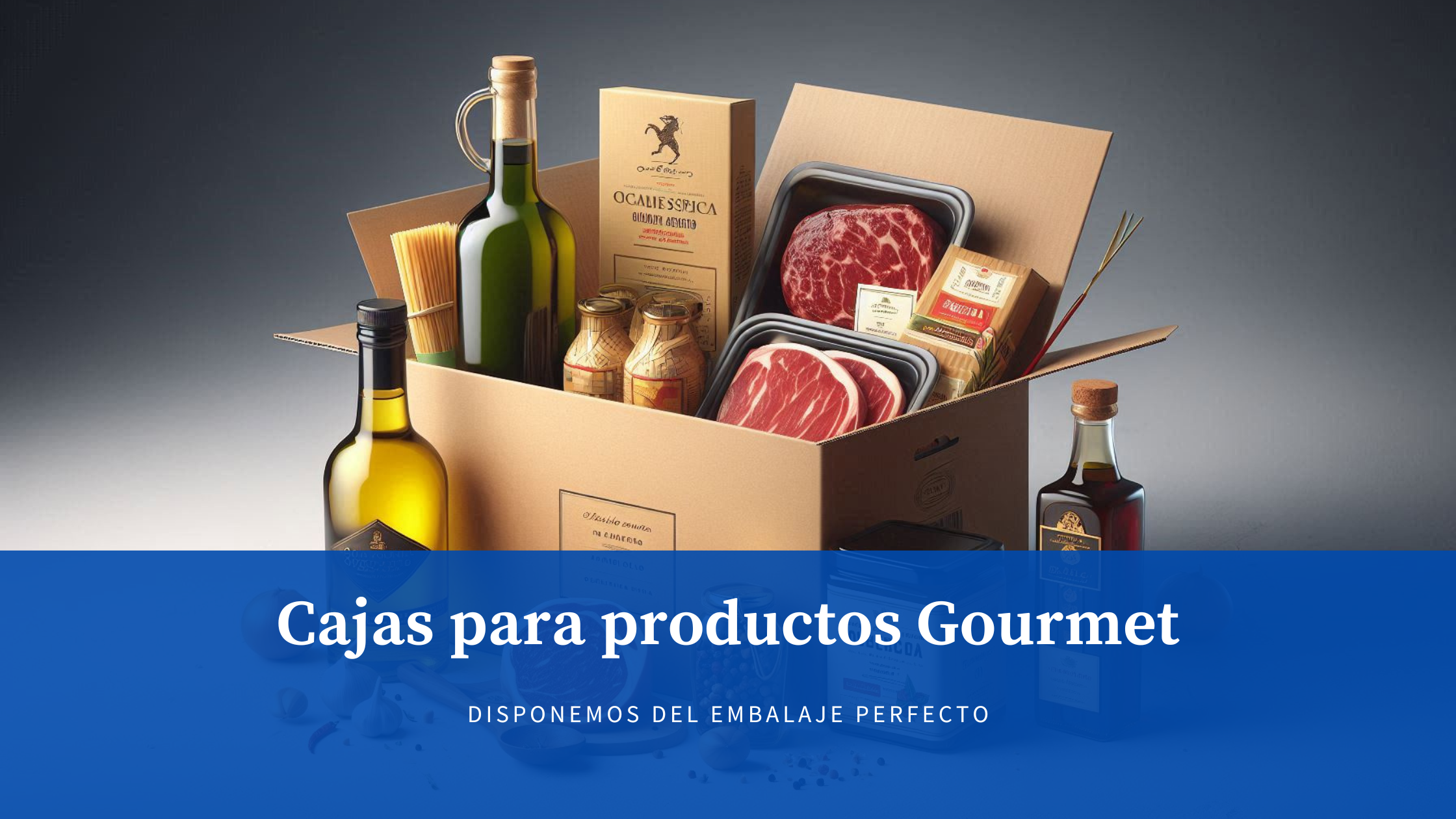 Cajas para productos Gourmet